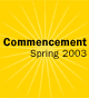 2003 Commencement