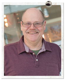 Ralph Anderson, manager of shipping and receiving at the UMBC Bookstore.