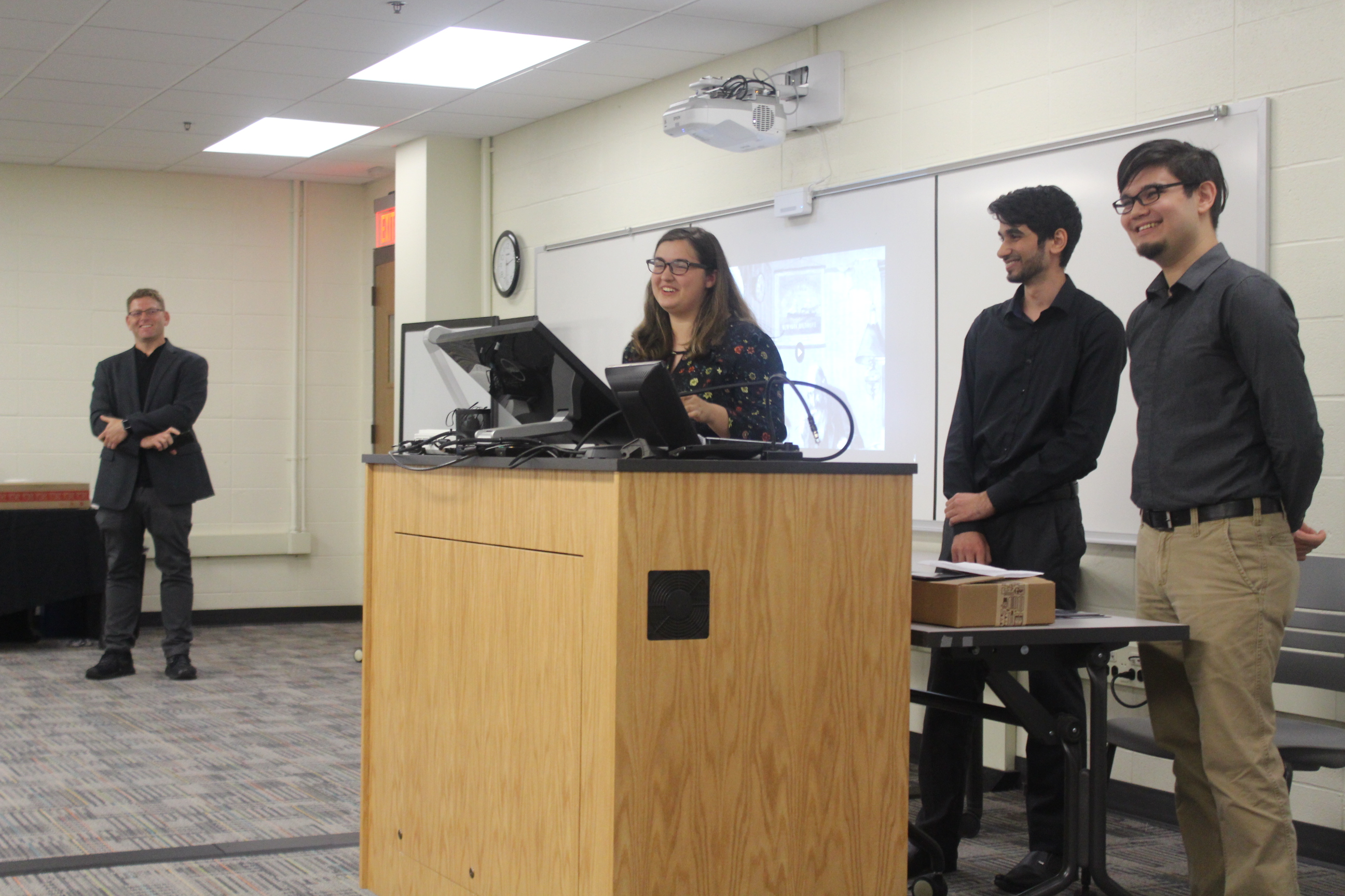 Immigration Museum Project at final presentations